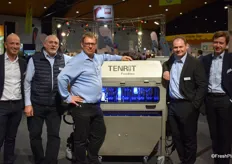 Die Firma Tenrit war sehr zufrieden mit der Messe: Lars Heuvelmans, Francois Bapst (Frankreich), Hans Vos (Niederlande), Sascha Wietbrank und Carl Philip Tenge-Rietberg. 