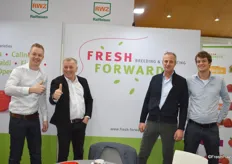 Das Team von Fresh Forward: Ruud Vennen, Michael Jäger, Jan-Wouter van Eck und Koen Merkus. 