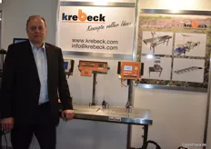 Robert Krebeck ist Geschäftsführer der gleichnamigen Firma. Der langjährige Maschinenlieferant bedient den Markt seit jeher mit modernen und innovativen Verpackungs- und Sortieranlagen. 
