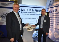Gerhard und Thomas Frisch von Mefus & Frisch GmbH. Die Firma bietet moderne Kühl- und Trocknungsverfahren für Beerenobst und Spargel.
