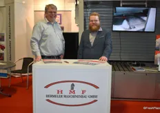 Die Firma H.M.F., vertreten durch Thomas Hermeler und Ralf Höwelhans.