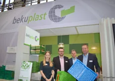 Die Firma Bekuplast vertreten durch Jana Musam, Lars Lübbermann, Jürgen Schulz und Gerold Wilms.