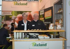 Die Pilzland Vertriebs GmbH, hier vertreten durch Birgit Neumann und Jürgen Lange.