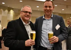 Jan Bouten (Fritz Jungnickel GmbH & Co. KG) und Jeroen Kuin (Agroplant BV)