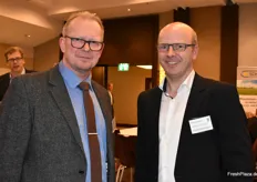 Henning Grove (Kaufmännischer Betriebsleiter bei Groka GmbH) und Klaus Eustenbrock (Landhandel Josef Eusterbrock GmbH)