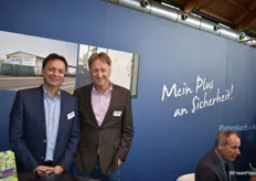 Martin und Klaus Wirth vertreten das Unternehmen Plattenhardt & Wirth GmbH. Das Unternehmen stellte zusammen mit der Frigotec GmbH am Kooperationsstand aus. Die P&W GmbH liefert die Zellen für das neue SoftRipe-Verfahren, welches sich nach dem Marktlaunch 2019 rasch etabliert hat. 