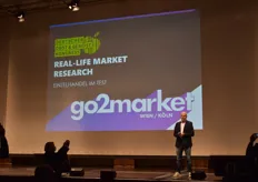 Jörg Taubitz stellt erneut das Konzept des go2markets vor.