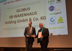 Gewinner des Fruchthandel Magazin Retail Awards in der Kategorie SB-Warenhäuser: Globus 