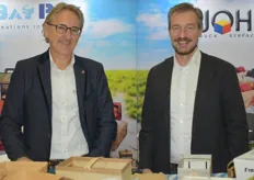 Frank Krier von Baypack und Herr John von Hans John GmbH Druck und Verpackung.