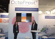 Das Schwedische Unternehmen Octofrost ist ein Hersteller von hochwertigen Kühl- und Gefrieranlagen. Im Bild: Sana Rehman und Maria Vieitez Gomez.