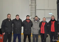 Das Team im Lager: Bünyamin Kol, Senol Mehmet Ali, Akifcan Kocalar, Muhammet Sahan, Dzhanel Aliev und Bülent Vasfiev
