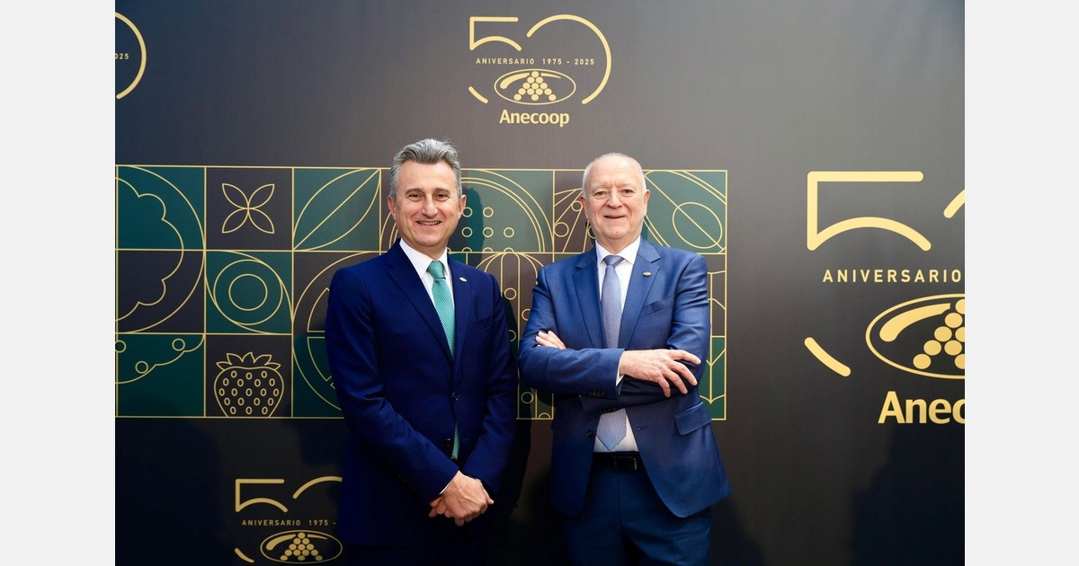 Anecoop feierte sein 50-j&auml;hriges Jubil&auml;um