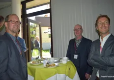 Michael Koch (AMI Agrarmarkt Informations-Gesellschaft mbH), Herbert Tintinger und Daniel Heffter von der Bundesanstalt für Landwirtschaft und Ernährung