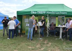 Das Kompetenzzentrum Ökolandbau Niedersachsen (KÖN) war ebenfalls mit einem Stand vertreten. 