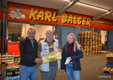 Die Standleitung des Unternehmens Karl Balcer mit Geschäftsführer Matthias Reichelt (m)