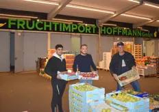 Das Verkaufsteam der Fruchtimport Hoffmann GmbH.