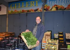 Alexander Gellert ist Geschäftsführer des gleichnamigen Fruchtgroßhandels und blickt auf eine lange Karriere am örtlichen Großmarkt zurück.