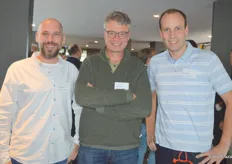 Marcel Minuth, Wim Janssen und Marco Deckers der RPZ Rheinischen Pilzzentrale. Das Unternehmen verfügt über mehrere Produktionsstandorte und gilt als führender Pilzlieferant des deutschen Marktes. 