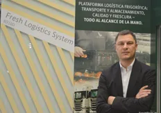 Miroslav Milkov vertrat die Fresh Logistics System GmbH, ein Tochterunternehmen der Landgard eG. Das Unternehmen tritt als Logistikdienstleister für temperatursensible Güter auf.