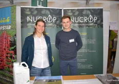 Claudia Schlieper (Nufarm Deutschland GmbH) und Sven Ruland (crop.zone GmbH)