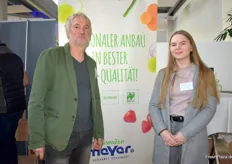 Wilfried Schaffer und Sophie Kinder von Meyer Gemüsebearbeitung GmbH