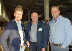 Andreas Hatzl (Biolandhof Hatzl), Ulrich Ebert (Kompetenzzentrum Ökolandbau Niedersachsen) und Reiner Bohnhorst (Biohöfe Oldendorf GbR)