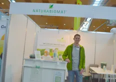Helge Stenneken von Natura Packaging war erstmalig auf der expoSE vertreten. Das Unternehmen produziert und vertreibt bio-abbaubare Hemdchentaschen sowie Auskleidesäcke für die Verwendung in Mehrweg-Gemüsekisten.