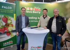 Das Team von FlevoBerry: Marcel Suiker, Jan van Anker und Jan Robben. 