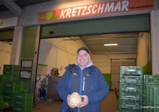 Landwirt und Inhaber Willi Kretzschmar vom gleichnamigen Gemüsebaubetrieb.