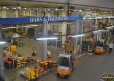 Blick auf den Standverkauf der Hard & Hagebauer GmbH