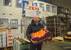 Stephan Lotze der Lykos GmbH widmet sich u.a. dem Direktimport von Zitrusfrüchten und Spargel aus Griechenland.