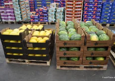 Übersee-Melonen aus Brasilien