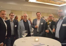 Kevin Herrmann, Christoph und Dirk Elligsen (Elligsen Landhandel), Thorben Klatschen, Lara und Jochen Helberg (Helma Kartoffel)