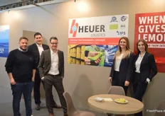 Ebenfalls am Bremer Gemeinschaftsstand war die Heuer Logistics GmbH anzutreffen. Das Unternehmen widmet sich verschiedenen logistischen Nischenmärkten, darunter verderblichen Lebensmitteln.