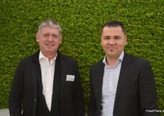 Robert Dreesen und Artur Lammert von Dreesen Kräuter GmbH. Das Unternehmen mit Sitz in Borgheim produziert und vermarktet hauptsächlich Schnitt- und Topfkräuter sowie Kressen für den heimischen LEH.