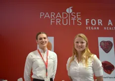 Vivien Bammel und Helena Joann Sueltmann von Paradiesfrucht GmbH