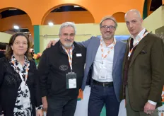 Angelo Barile, Franco Pedrini, Enrico Amico und Geschäftsführer Giovanni Bucceri von Demeter Italia