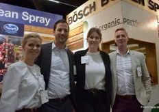 Miriam Gautier, Patrick Bösch, Nadine Plüschau und Tim Richardsen von Bösch Boden Spies GmbH & Co. KG