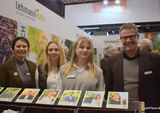 Ina Kox, Lisa Kadagies und Isabel Jung von der lehmann natur GmbH sowie Carsten Gogoll von der Bivano GmbH