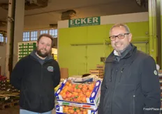 Jakob Pernter und Dimitrios Alevras von der Ecker Früchte Handels-GmbH