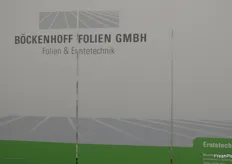 Böckenhoff Folien präsentierte einen Auszug aus ihren modernen Agrarfolien. 