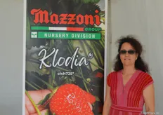Antonella Colacrai von Mazzoni präsentierte unter anderem die neue Erdbeersorte Klodia. Die Frühsorte eignet sich sowohl für den Freiland- als auch den geschützten Anbau und zeichnet sich durch ihre Fruchtfestigkeit aus. 