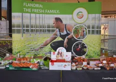 Auch die Tomaten der belgischen Genossenschaft Flandria haben bereits seit vielen Jahren einen Wiedererkennungswert im deutschen Handel.