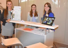 Linda Mense, Irina von Schorlemer und Nicky Buiser vertreten den IPD Import Desk.