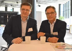 Alexander Gewiss und Mike Port vertreten die Hamburger Handelsfirma Port International
