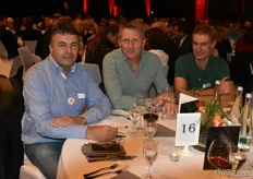 Eddie van DAm (HiTec Food), Hans Keijzer und Machiel Honig (ZTI Smart) 