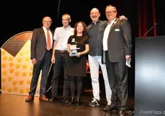 Das Team des spanischen Unternehmens Danmix erhielt ebenfalls einen Kronen-Preis.