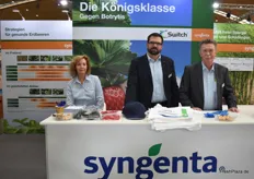 Das Team von Syngenta: Annette Schmitt, Marcel Krumbach und Wilfried Ebinger.