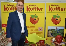 Bernhard Koffler-Havitz des gleichnamigen Erzeuger- und Vermehrungsbetriebs ist nach einigen Jahren Abwesenheit wieder mit einem eigenen Stand vertreten.