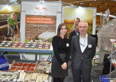Sibylle Görner und Karl-Martin Vielhauer der OGA-OGV. Die Genossenschaft gehört mit zu den grössten süddeutschen Vermarktern im Bereich Spargel und Beerenobst.